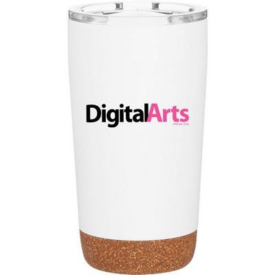 16 oz Austin Travel Tumbler (Matte White)