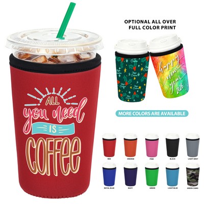 Reusable Iced Coffee Insulator Sleeve