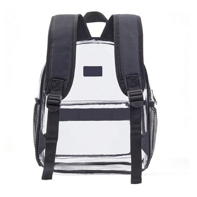 Heavy-duty Security Clear PVC School Backpack