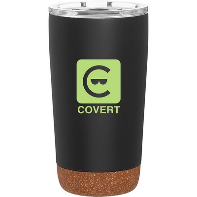 16 oz Austin Travel Tumbler (Matte Black)