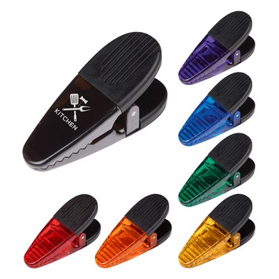 Fridge Alligator Magnetic Clip – Custom Logo Refrigerator Bag Clip for Home, Office, and Promotions