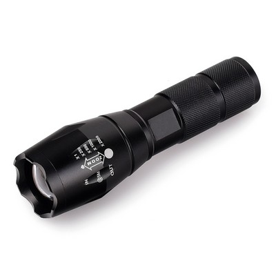 Tactical LED Flashlight with custom engraving