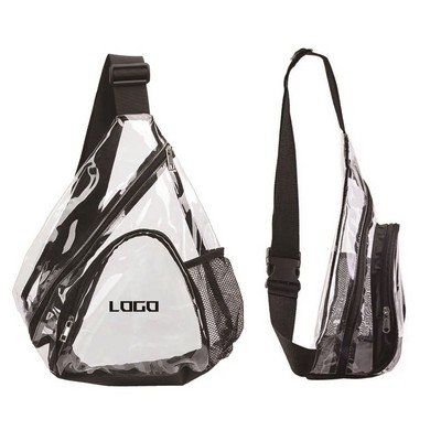 Clear PVC Shoulder Bag