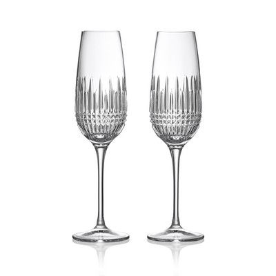 Waterford® 10.5 Oz. Lismore Diamond Essence Flute Glass (Set of 2)